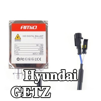 AMiO مقاومات زينون مع مجموعة التثبيت — Hyundai Getz