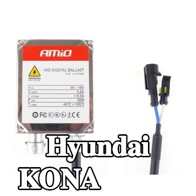 AMiO مقاومات زينون مع مجموعة التثبيت — Hyundai Kona