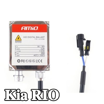 AMiO مقاومات زينون مع مجموعة التثبيت — Kia Rio
