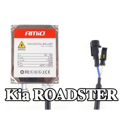AMiO مقاومات زينون مع مجموعة التثبيت — Kia Roadster