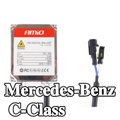 AMiO مقاومات زينون مع مجموعة التثبيت — Mercedes-Benz C-Class