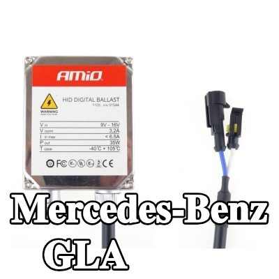 AMiO مقاومات زينون مع مجموعة التثبيت — Mercedes-Benz Gla