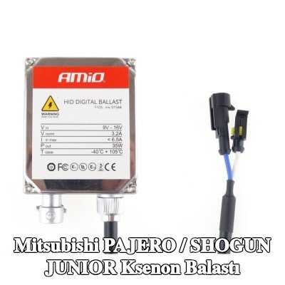 AMiO Montaj kiti dahil Xenon balastı — Mitsubishi Pajero / Shogun Junior
