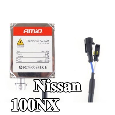 AMiO مقاومات زينون مع مجموعة التثبيت — Nissan 100nx