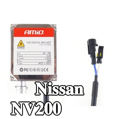 AMiO مقاومات زينون مع مجموعة التثبيت — Nissan Nv200