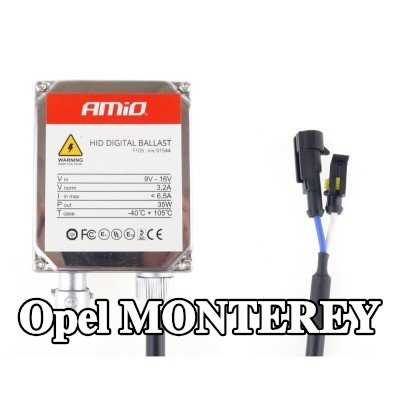 AMiO مقاومات زينون مع مجموعة التثبيت — Opel Monterey