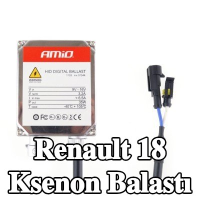 AMiO Montaj kiti dahil Xenon balastı — Renault 18