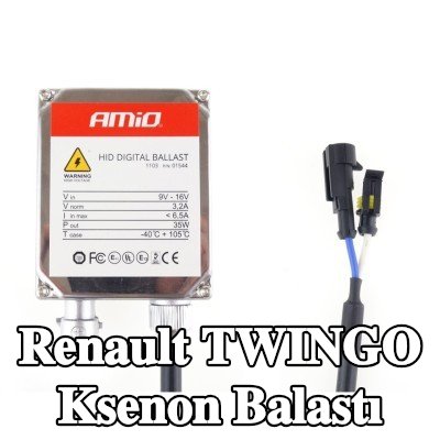 AMiO Montaj kiti dahil Xenon balastı — Renault Twingo
