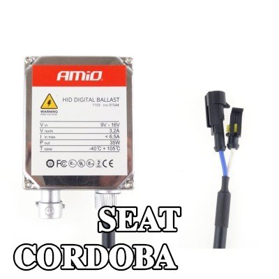 AMiO مقاومات زينون مع مجموعة التثبيت — 2000 SEAT Cordoba