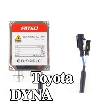 AMiO مقاومات زينون مع مجموعة التثبيت — Toyota Dyna