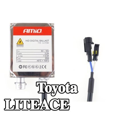 AMiO مقاومات زينون مع مجموعة التثبيت — Toyota Liteace