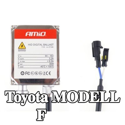 AMiO مقاومات زينون مع مجموعة التثبيت — Toyota Modell F