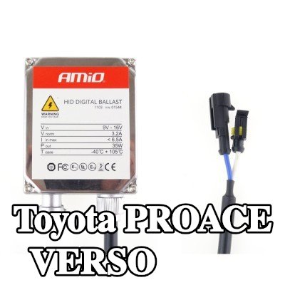 AMiO مقاومات زينون مع مجموعة التثبيت — Toyota Proace Verso