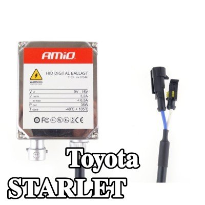 AMiO مقاومات زينون مع مجموعة التثبيت — Toyota Starlet