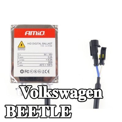 AMiO مقاومات زينون مع مجموعة التثبيت — Volkswagen Beetle