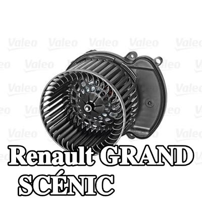 VALEO محرك منفاخ بدون منظم مدمج — Renault Grand Scénic