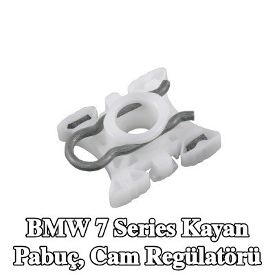 FEBI BILSTEIN Kayan Pabuç, cam regülatörü Ön, Arka — BMW 7 Series