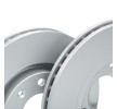 HELLA Fren diski PRO, Outer Diameter: 283mm, Dıştan Havalandırmalı, Kaplamalı, tekerlek yatağı olmadan, tekerlek göbeği olmadan, tekerlek saplamaları olmadan — 2012 Peugeot 408 (2)