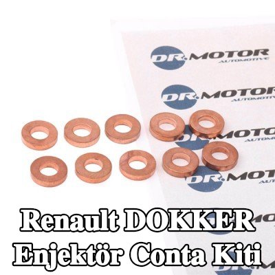 DR.MOTOR AUTOMOTIVE Enjektör conta kiti — Renault Dokker