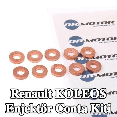 DR.MOTOR AUTOMOTIVE Enjektör conta kiti — Renault Koleos