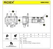 RIDEX Ateşleme bobini 12V — 2008 Volkswagen Routan (6)