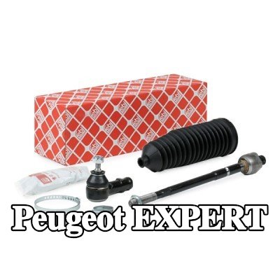 FEBI BILSTEIN مجموعة قضيب التوجيه OE Turbo جديدة, المحور الأمامي الأيسر, المحور الأمامي الأيمن, مع شحم, مع منفاخ, مع مشابك, مع منفاخ التوجيه — 2002 Peugeot Expert
