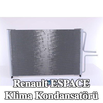 NISSENS Kurutucusuz klima kondansatörü — 1997 Renault Espace