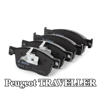 BOSCH مجموعة وسادات الفرامل 17, 3mm — Peugeot Traveller