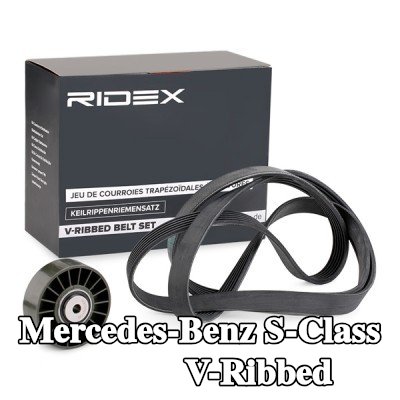 RIDEX مجموعة أحزمة V-Ribbed — 1995 Mercedes-Benz S-Class