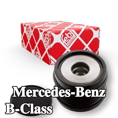 FEBI BILSTEIN بكرة القابض للمولد الكهربائي مع غطاء — 2012 Mercedes-Benz B-Class