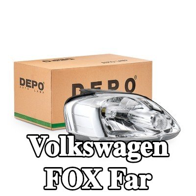 ABAKUS Far Sağ, H4, Lens Rengi (yön göstergesi): Kristal berraklığında, ampul içermez — Volkswagen Fox