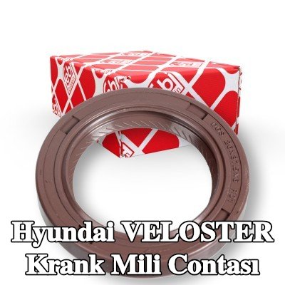 FEBI BILSTEIN FPM (florlu kauçuk) krank mili contası — Hyundai Veloster