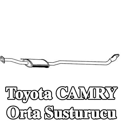 VEGAZ Orta susturucu Merkez — 2000 Toyota Camry