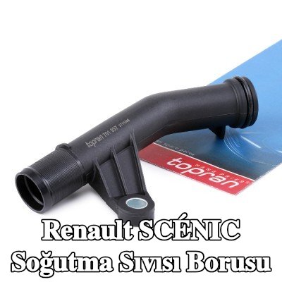 TOPRAN Conta/sızdırmazlık elemanlı soğutma suyu borusu — 2002 Renault Scénic