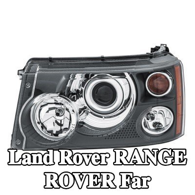 HELLA Far Sol, D1S, D1S/H7, H7, H8, PY21W, W5W, balastlı, ampullü, parlak deşarj lambalı, far seviyeleme motorlu — 2005 Land Rover Range Rover