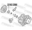 FEBEST Rulman, debriyaj kolu — Ford Focus (2)