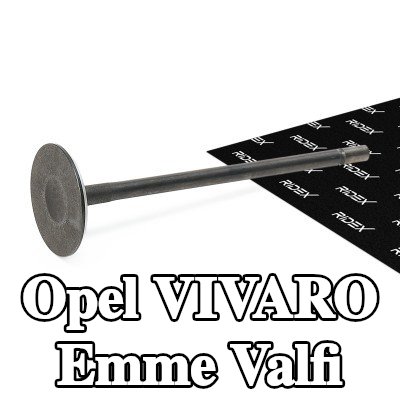 RIDEX Emme valfi Sertleştirilmiş valf sapı ucu — 2012 Opel Vivaro