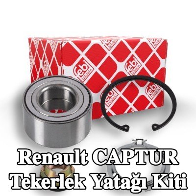 FEBI BILSTEIN Sol ön aks tekerlek yatağı kiti, Ön Aks Sağ, ABS sensör halkalı, entegre manyetik sensör halkalı — 2016 Renault Captur