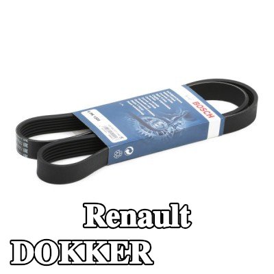 BOSCH حزام سيربنتين 1205mm, Number of ribs: 6 — Renault Dokker