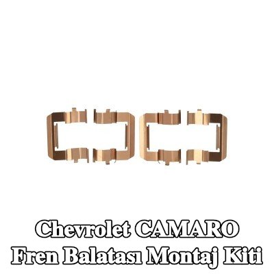 KAMOKA Fren balatası montaj kiti Ön Aks — Chevrolet Camaro