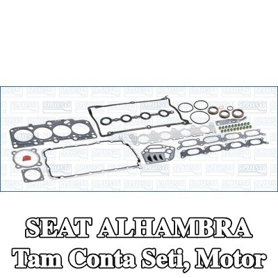 AJUSA Tam Conta Seti, silindir kapağı contalı motor, valf gövdesi contalı — 2002 SEAT Alhambra