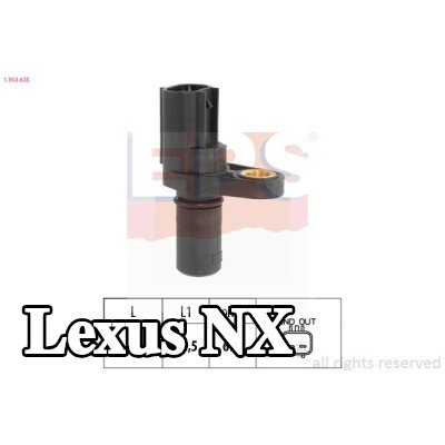 EPS مستشعر، عدد الدورات في الدقيقة — Lexus Nx