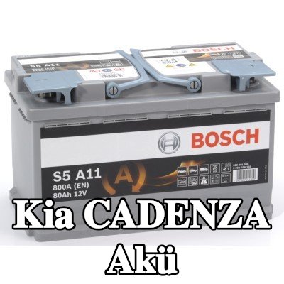 BOSCH Akü S5, A11 — Kia Cadenza