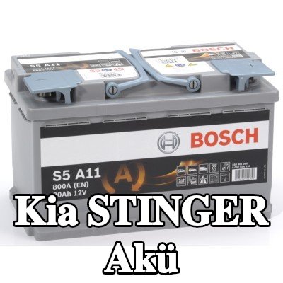 BOSCH Akü S5, A11 — Kia Stinger
