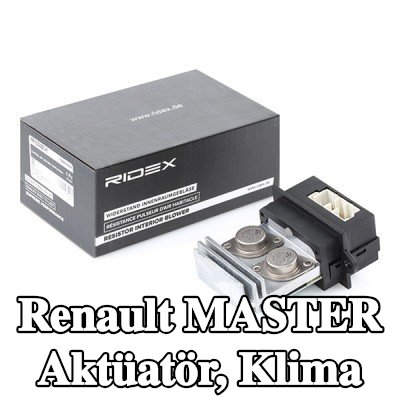 RIDEX Aktüatör, klima — 2000 Renault Master