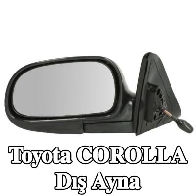 BLIC Sol yan ayna, Mekanik — 1991 Toyota Corolla