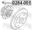 FEBEST Tekerlek Saplaması — Nissan Note (2)