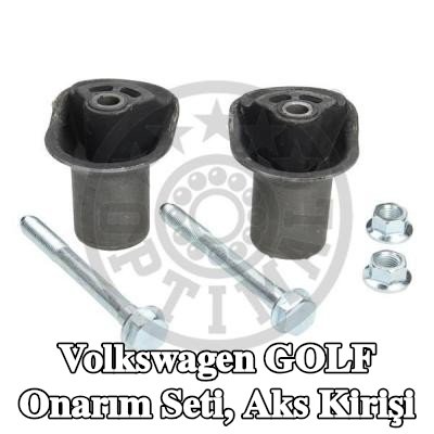 OPTIMAL Onarım Seti, aks kirişi Arka Aks, her iki taraf, sabitleme malzemesi ile — 1990 Volkswagen Golf