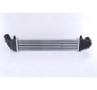 NISSENS Hızlı bağlantı parçası olmayan Intercooler, Sol konektör, açılı, Sağ konektör, açılı — 2006 Renault Logan (2)