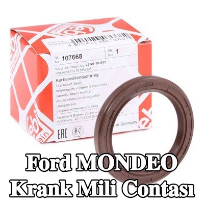 FEBI BILSTEIN MVQ (silikon kauçuk) krank mili contası — 2000 Ford Mondeo